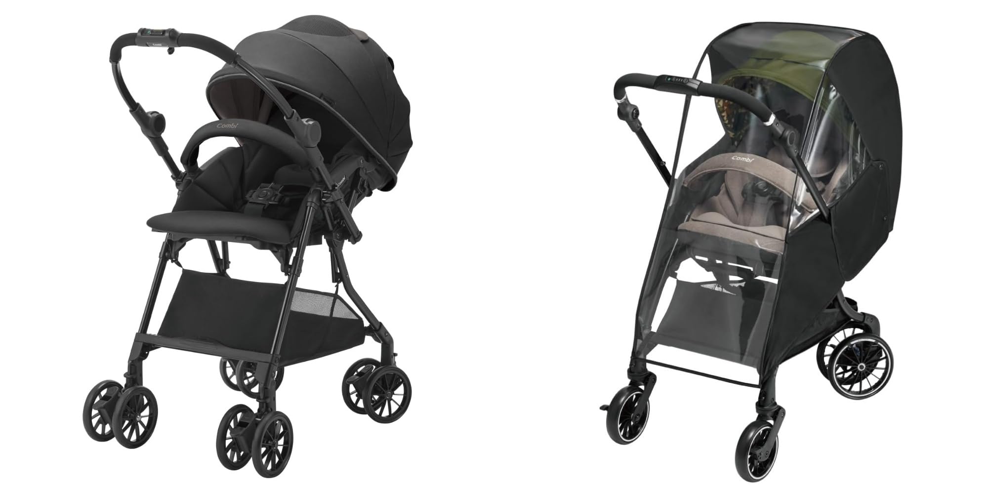 ベビーカー combi スゴカルα light ハンドル・レインカバー付き Amazon.co.jp: Combi コンビ A型(両対面)ベビーカー スゴカルL compact